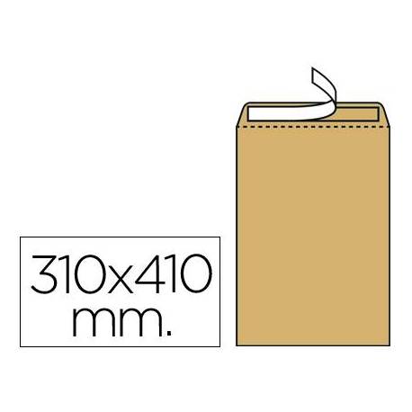 Sobres bolsa kraft N.13 Liderpapel, 310x410mm