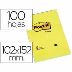 Post-it ® Bloc de notas adhesivas quita y pon lisas