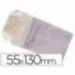 Bolsas de celofan 55x130 mm. Paquete de 100 unidades