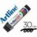 Rotulador Permanente Artline Ek-130 Recargable Negro Punta Rectangular