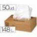 Bolsa de residuos fellowes para destructora de documentos. Caja con 50 uds. Para ps380 380cc/420/420cc/480cc.