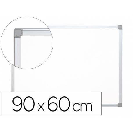 Pizarra Blanca Lacada Magnetica marco de aluminio 90x60 Q-Connect