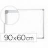 Pizarra Blanca Melamina con marco de aluminio 90x60 Q-Connect