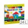 Lapices cera semiblanda DacsColor Alpino caja de 24 unidades
