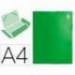 Carpeta lomo rigido gomas portadocumentos Beautone Din A4 verde