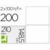 Etiquetas Adhesivas Q-Connect 210 x 148,5 mm