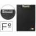 Portanotas plastico miniclip superior Liderpapel negro