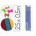 Papel crespon Liderpapel azul claro
