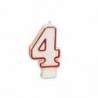 Velas numero 4