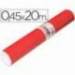 Aironfix Rollo Adhesivo 45cm x 20mt Unicolor Rojo Mate Claro