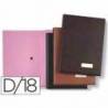 Portafirmas plastico Pardo 18 departamentos