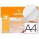 Papel dibujo Canson A4 130 g/m2 Minipack 10
