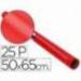 Papel charol Sadipal Rojo en Rollo de 25 pliegos de 50 cm x 65 cm
