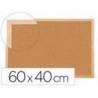 Tablero de corcho mural Q-Connect de 60x40 y grosor 1.5 cm