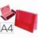 Carpeta lomo rigido Beautone Din A4 rojo