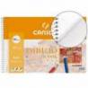 Bloc de dibujo espiral Microperforado Canson Din A4 20 hojas 130 gr