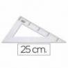 Cartabon de plastico cristal Liderpapel 25 cm
