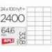 Etiquetas Adhesivas Apli 64,6 x 33,8 mm