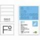 Recambio Liderpapel Folio 16 taladros 60gr pauta 2,5 mm