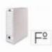 CAJA ARCHIVO DEFINITIVO LIDERPAPEL ECOUSE CARTON 100% RECICLADO FOLIO 365X251X100MM 340G/M2