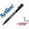 Rotulador retroproyección Artline EK-854 Permanente Rojo Punta Redonda