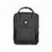 Mochila Escolar Antartik Negro 30x11,5x39 cm Poliéster