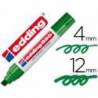 Rotulador Permanente Edding 800 Verde Punta Biselada