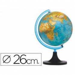 Globo terraqueo geo-politico diametro 26 cm