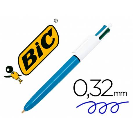 Boligrafo 4 colores Bic