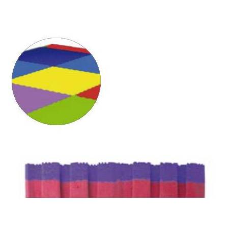 Suelo de puzzle Bicolor Lila y Rojo 1m x 1m x 2 cm marca Sumo Didactic