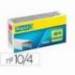 GRAPAS MARCA RAPID 10/4 MM GALVANIZADA CAJA DE 1000 UNIDADES
