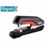 GRAPADORA RAPID SUPREME S50 PLASTICO CAPACIDAD DE GRAPADO 50 HOJAS USA GRAPAS 24/6-8+ Y 26/6-8+ NEGRO/ROJO