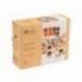 JUEGO DIDACTICO MARCA ANDREUTOYS DOMINO SENSORIAL TEXTURAS MADERA 28 PIEZAS +2 AÑOS