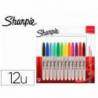 ROTULADOR MARCA SHARPIE PERMANENTE FINO BLISTER 12 UNIDADES COLORES SURTIDOS