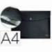 CARPETA LEITZ RECYCLE PORTADOCUMENTOS BROCHE DIN A4 POLIPROPILENO COLOR NEGRO