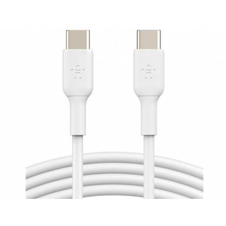CABLE BELKIN CAB003BT2MWH CABLE USB-C A USB-C BOOST CHARGE LONGITUD 2 M BLANCO