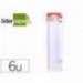 BARRA TERMOFUSIBLE MARCA LIDERPAPEL DE 11 MM DE DIAMETRO X 200 MM DE LARGO BLISTER DE 6 UNIDADES