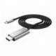 CABLE MARCA TRUST ADAPTADOR USB-C A HDMI LONGITUD 1,8 M