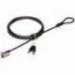 CANDADO MARCA KENSINGTON CON LLAVE MICROSAVER 2.0 PARA ORDENADORES PORTATILES