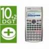CALCULADORA CASIO FC-100V FINANCIERA 4 LINEAS 10+2 DIGITOS ALMACENAMIENTO CON TAPA