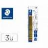 LAPICES DE GRAFITO STAEDTLER NORIS N 2 HB BLISTER 3 UNIDADES