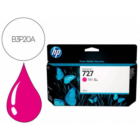 CARTUCHO INK-JET HP DESIGNJET 727 COLOR MAGENTA B3P20A