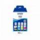 TINTA EPSON 102 ECOTANK ET-2700 / ET-2750 / ET-2751 / ET-2756 / ET-3700 NEGRO, CIAN, MARILLO Y MAGENTA C13T03R640