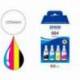 TINTA EPSON 664 COLOR AMARILLO, MAGENTA, CIAN Y NEGRO C13T664640 ECOTANK L300 / L355 / L555 / ET-2500 / ET-2550 / ET-2600