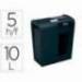 DESTRUCTORA DE DOCUMENTOS REXEL SECURE S5 EU CAPACIDAD 5H GRAPAS CLIPS TARJETAS Y CD PAPELERA 10 L
