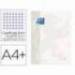 Recambio Oxford DIN A4 + 4 taladros 90 gr cuadrícula 5mm color blanco