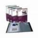 Carpeta Liderpapel 80 fundas canguro pp Din A4 color transparente portada y lomo personalizable