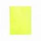 CARPETA LIDERPAPEL ESCAPARATE 80 FUNDAS POLIPROPILENO DIN A4 COLOR AMARILLO FLUOR OPACO