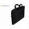 MALETIN PARA PORTATIL Q-CONNECT 15,6" CON ASAS RETRACTILES CREMALLERA 3 BOLSILLOS EXTERIORES COLOR NEGRO