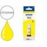 TINTA EPSON ECOTANK 104 ET-2710 / 2711 / 2712 / 2720 / 2726 / 4700 AMARILLO 7500 PAGINAS